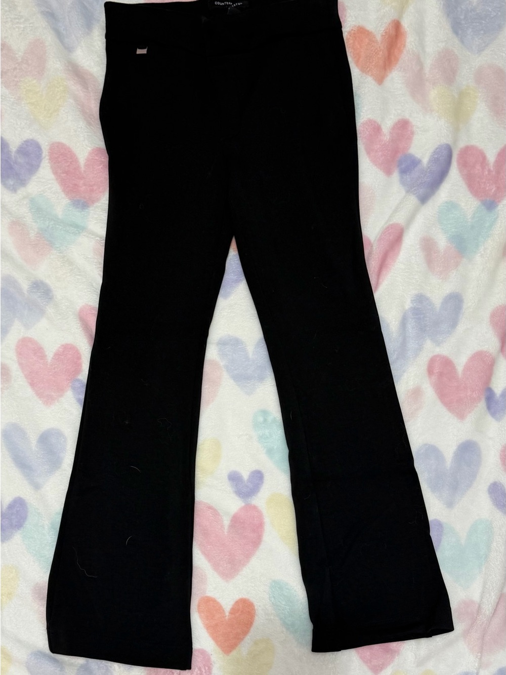 Counterparts Black Straight-Leg Pants